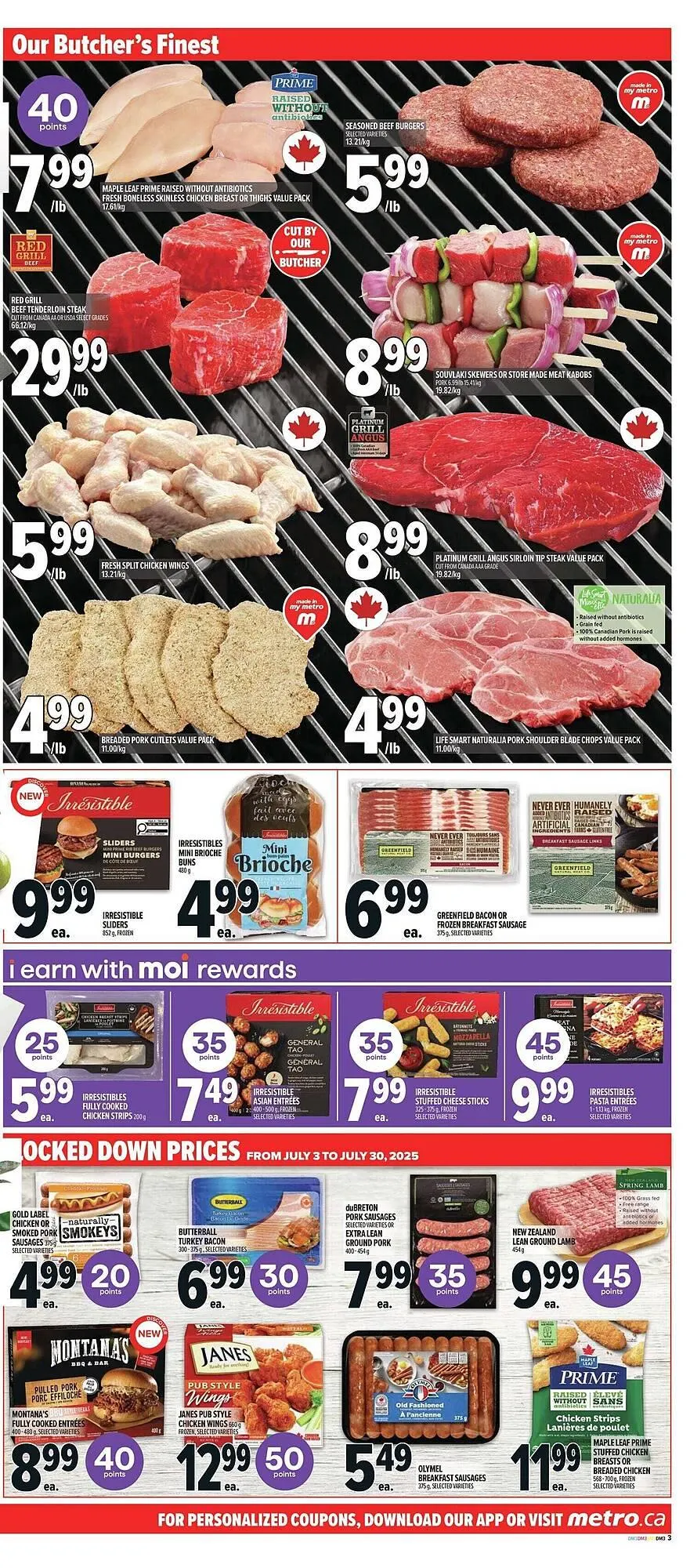 Metro flyer from July 3 to July 10 2025 - flyer page 8