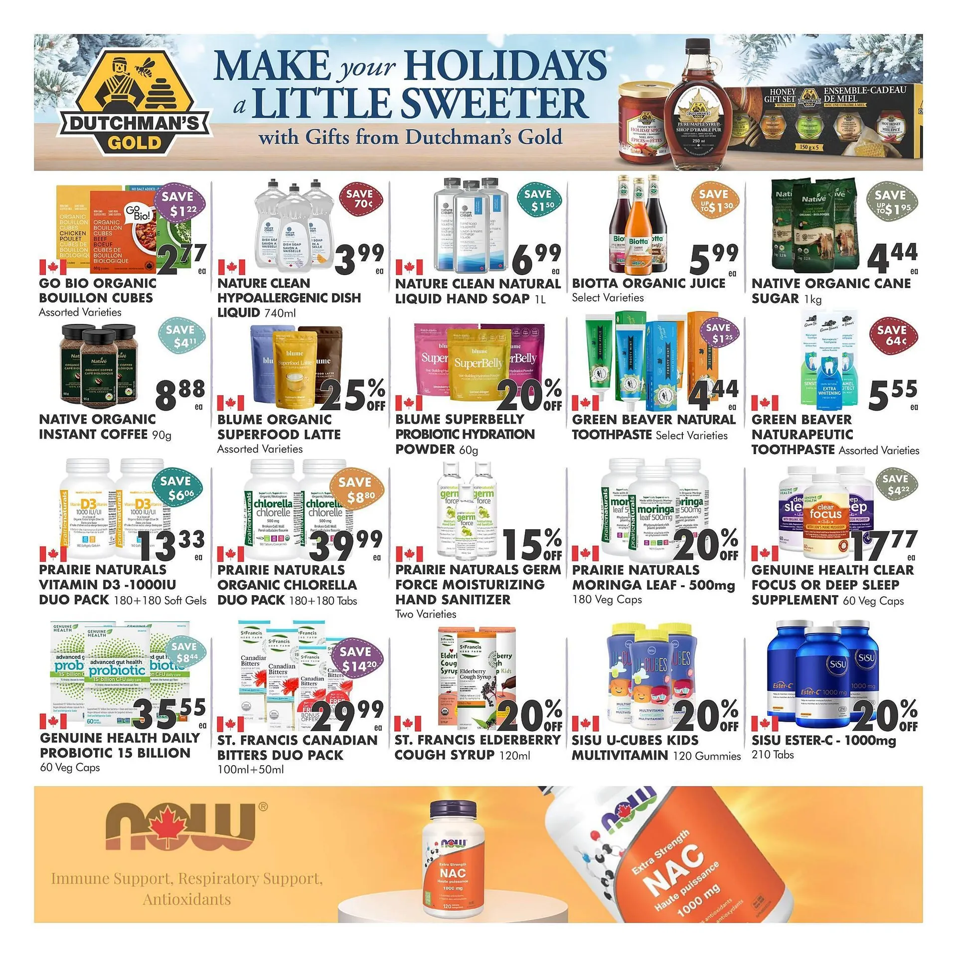 Ambrosia Natural Foods flyer from November 1 to November 30 2025 - flyer page 3