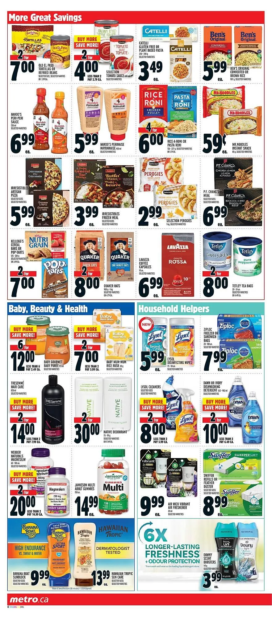 Metro flyer from July 4 to July 10 2024 - flyer page 14