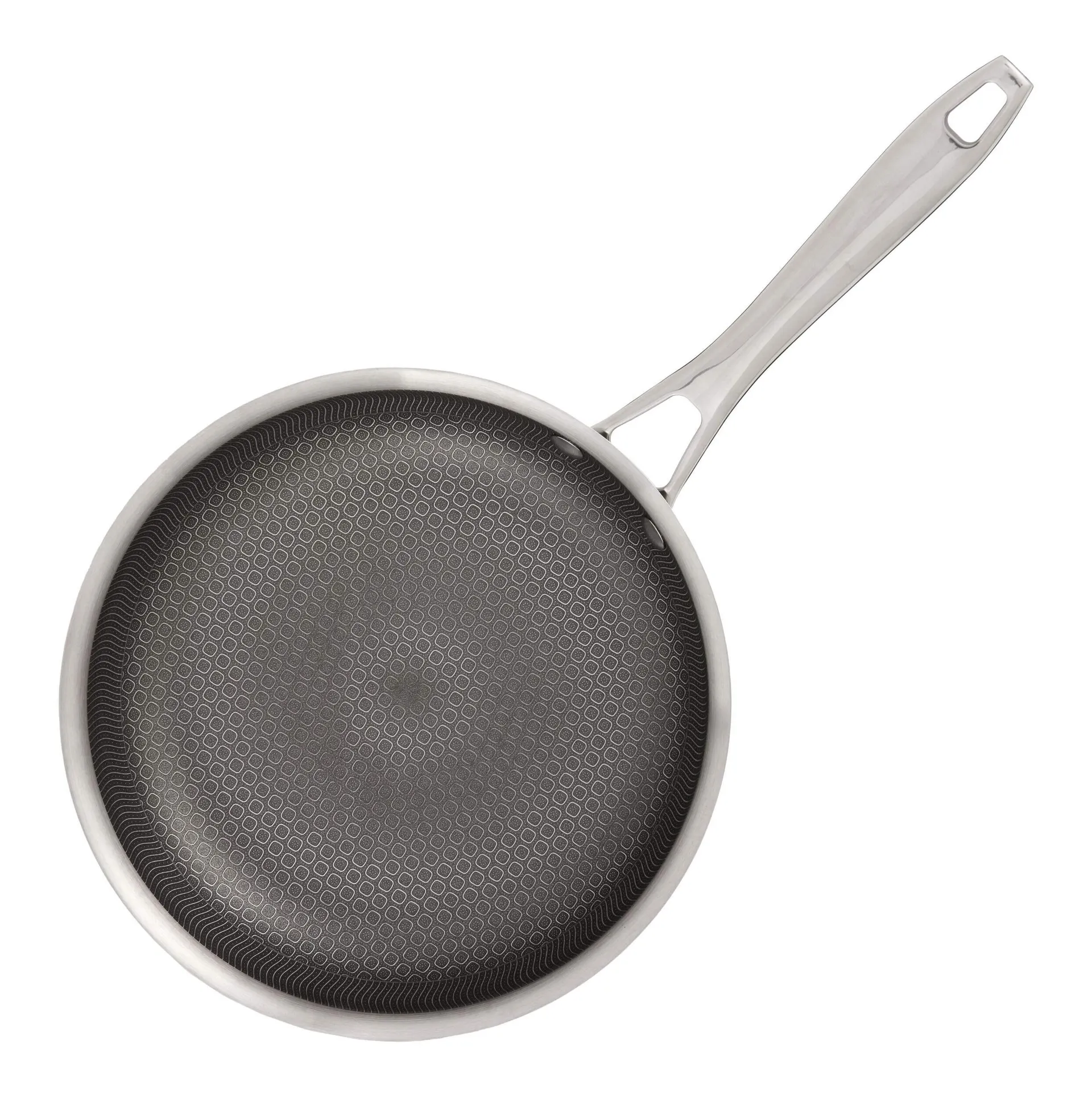 PADERNO Hybrid Clad Stainless Steel Frypan, PFOA-Free, Various Sizes