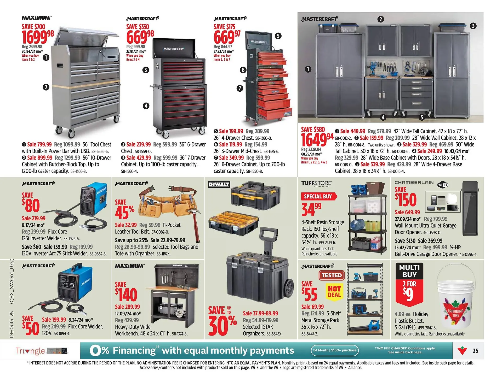 Canadian Tire flyer from October 30 to December 5 2025 - flyer page 25