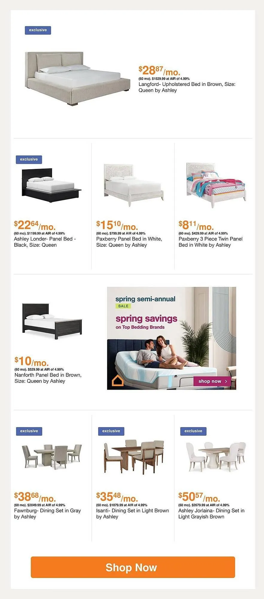 Ashley Furniture flyer from April 18 to April 24 2024 - flyer page 3