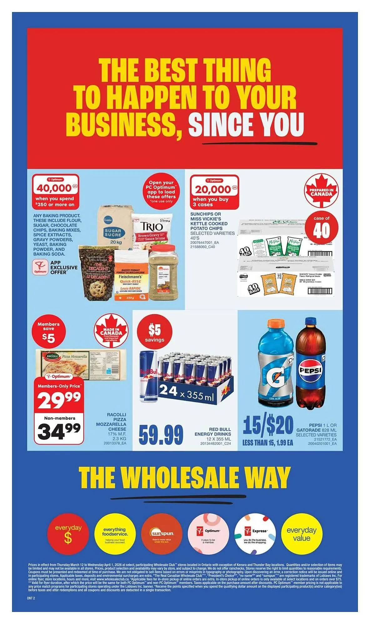 Wholesale Club flyer from March 12 to March 19 2026 - flyer page 4