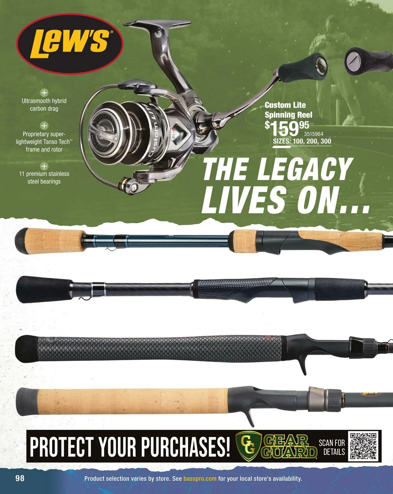Bass Pro Current flyer from April 7 to April 21 2025 - flyer page 98