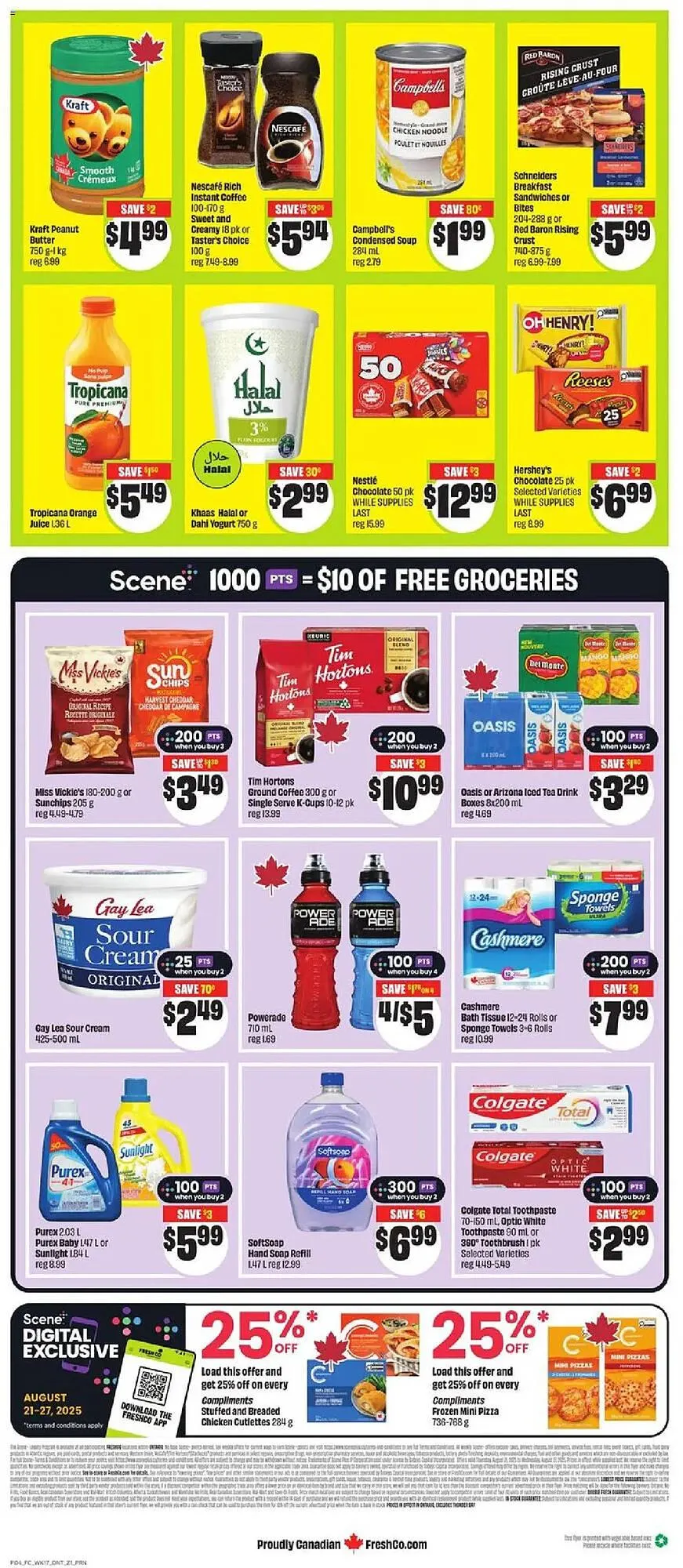 FreshCo flyer from August 21 to August 27 2025 - flyer page 3
