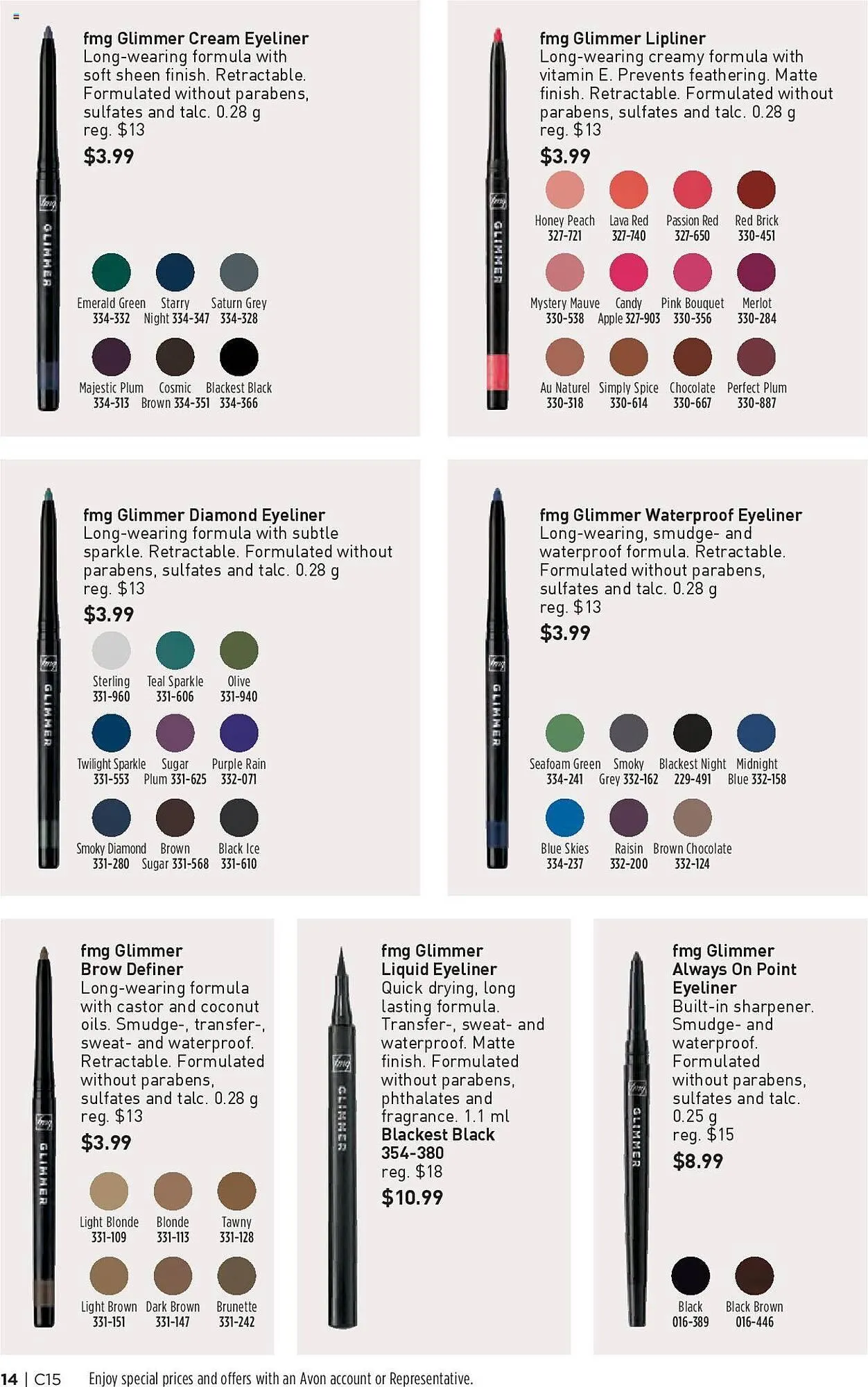 AVON flyer from July 18 to July 31 2024 - flyer page 14