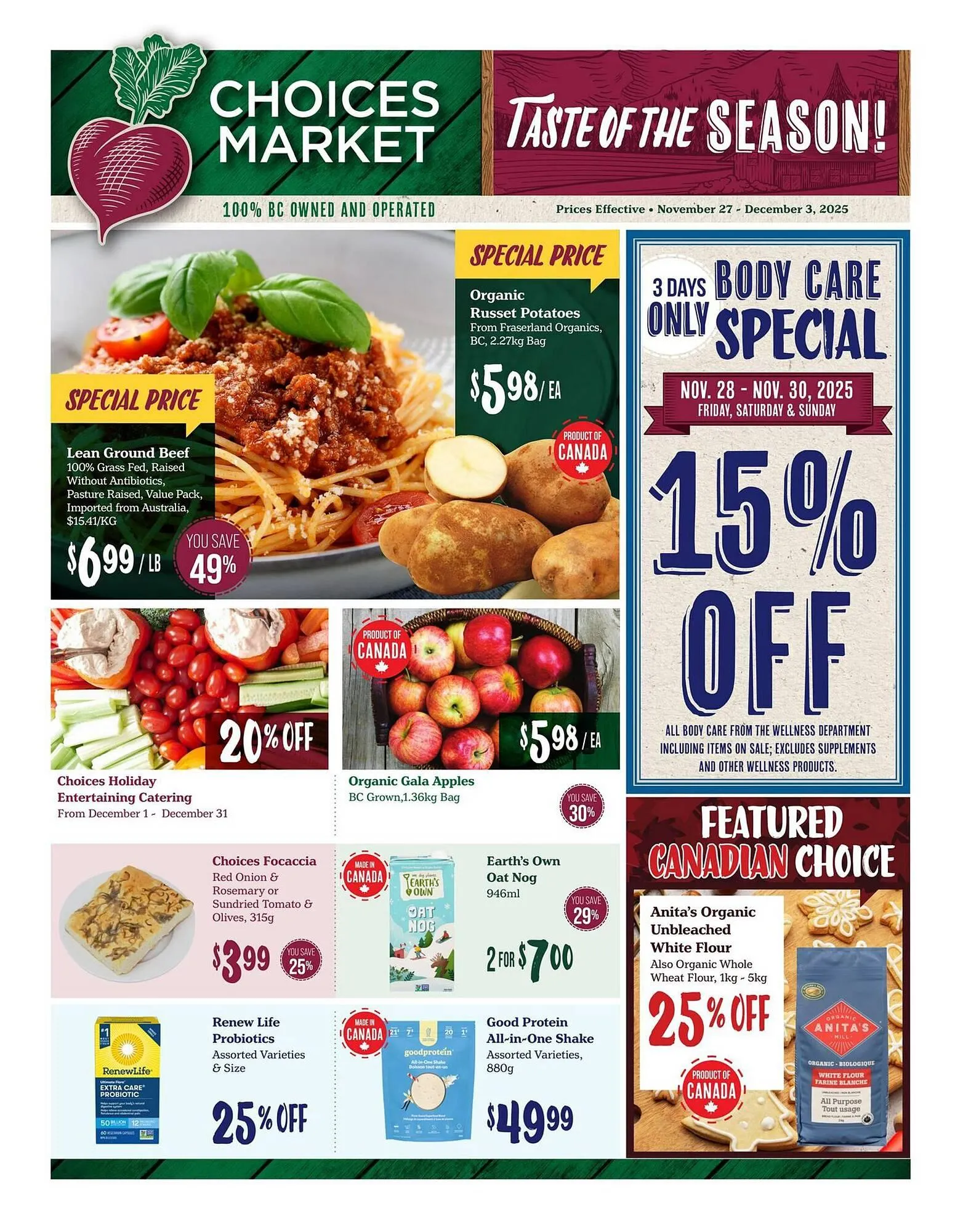 Choices Market flyer - 1
