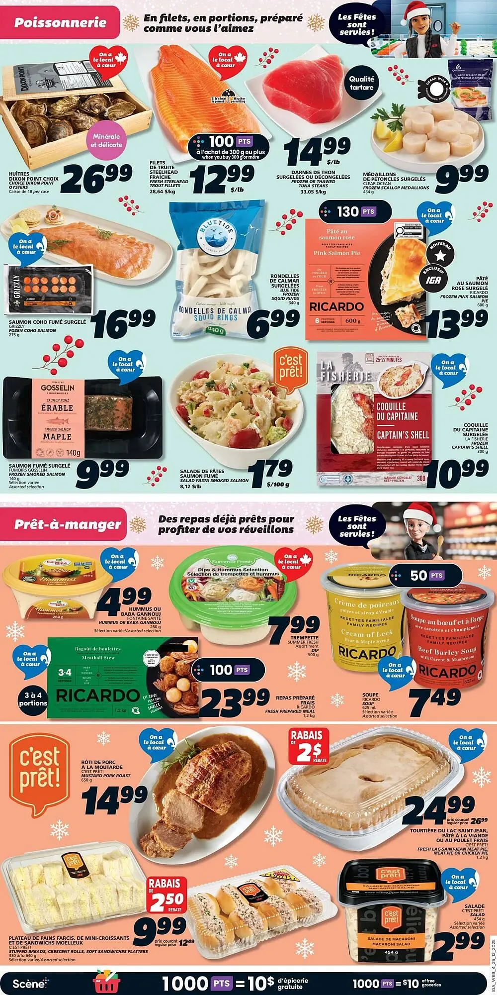 IGA flyer from December 25 to December 31 2025 - flyer page 6