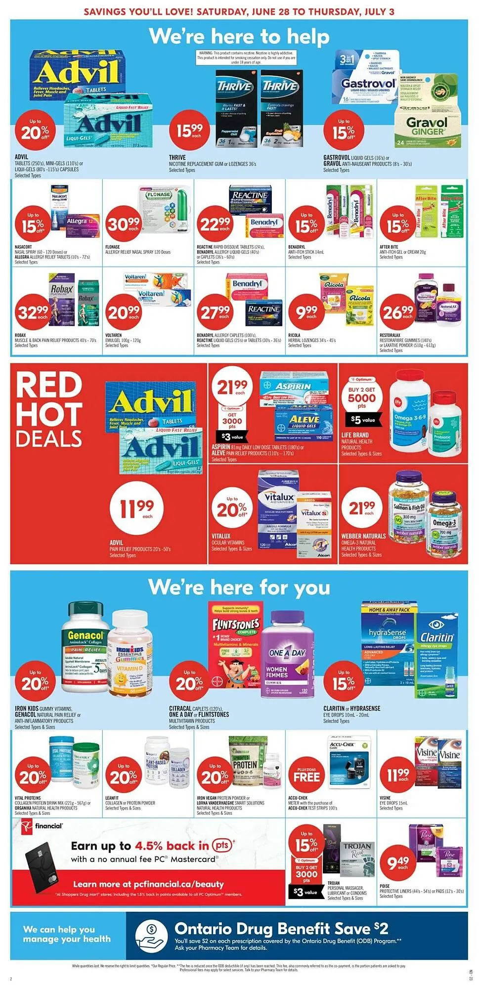 Shoppers Drug Mart flyer from June 26 to July 3 2025 - flyer page 6