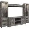 Wynnlow 4 Piece Entertainment Unit - Gray
