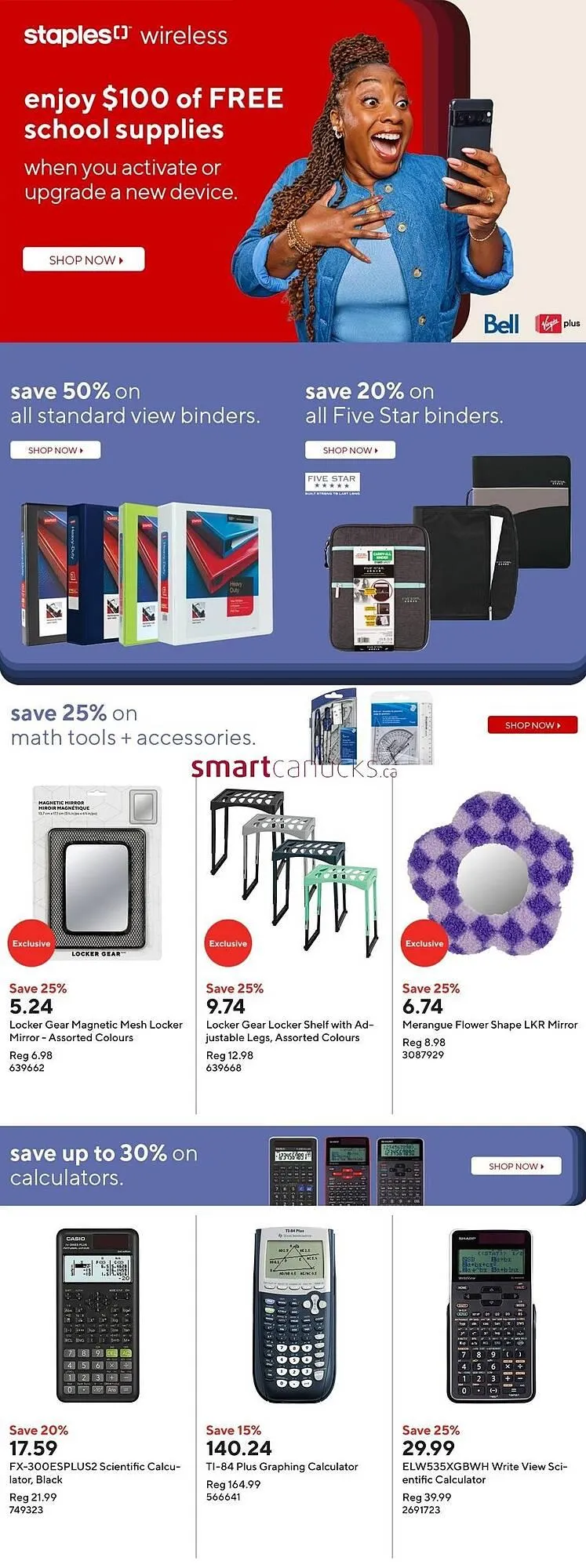 Staples flyer from August 15 to August 21 2024 - flyer page 10