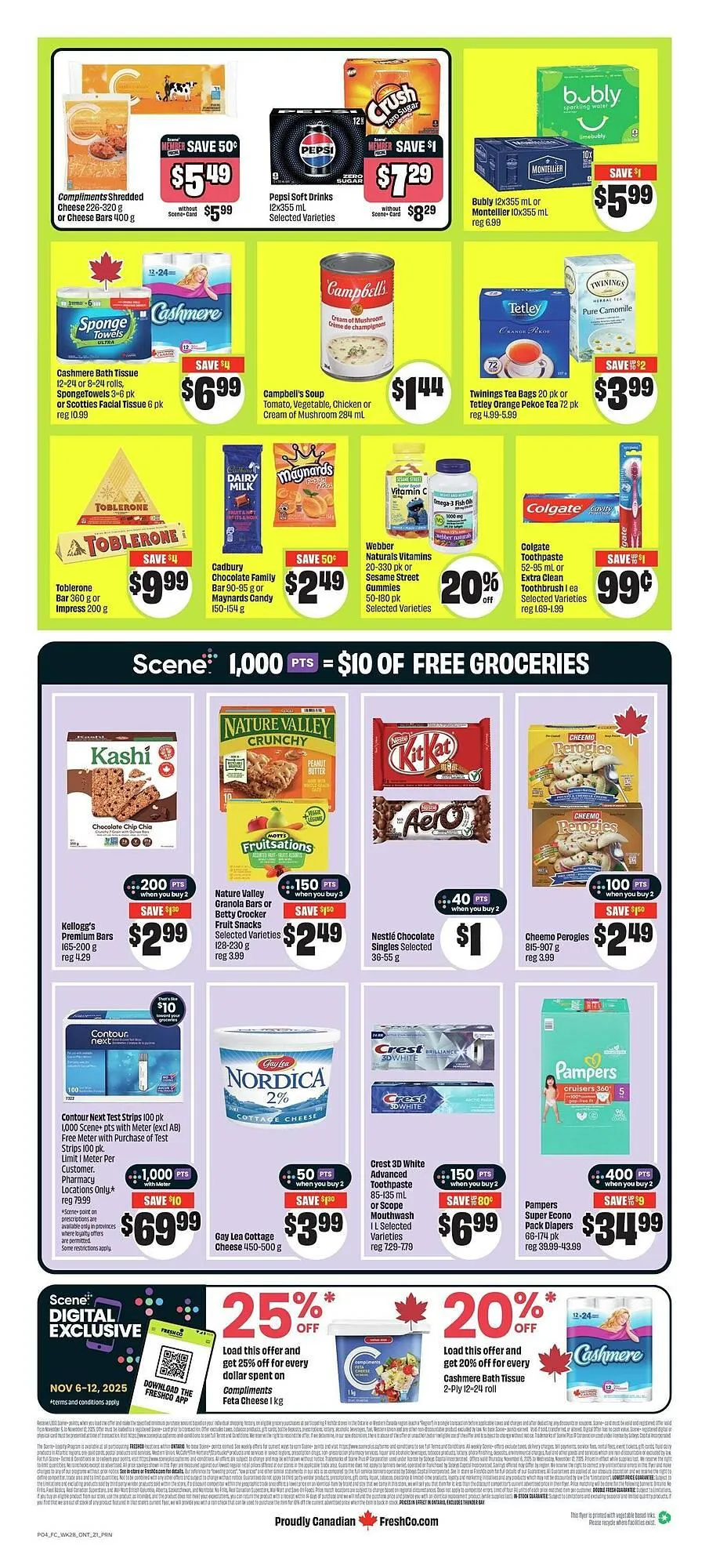 FreshCo flyer from November 6 to November 13 2025 - flyer page 2