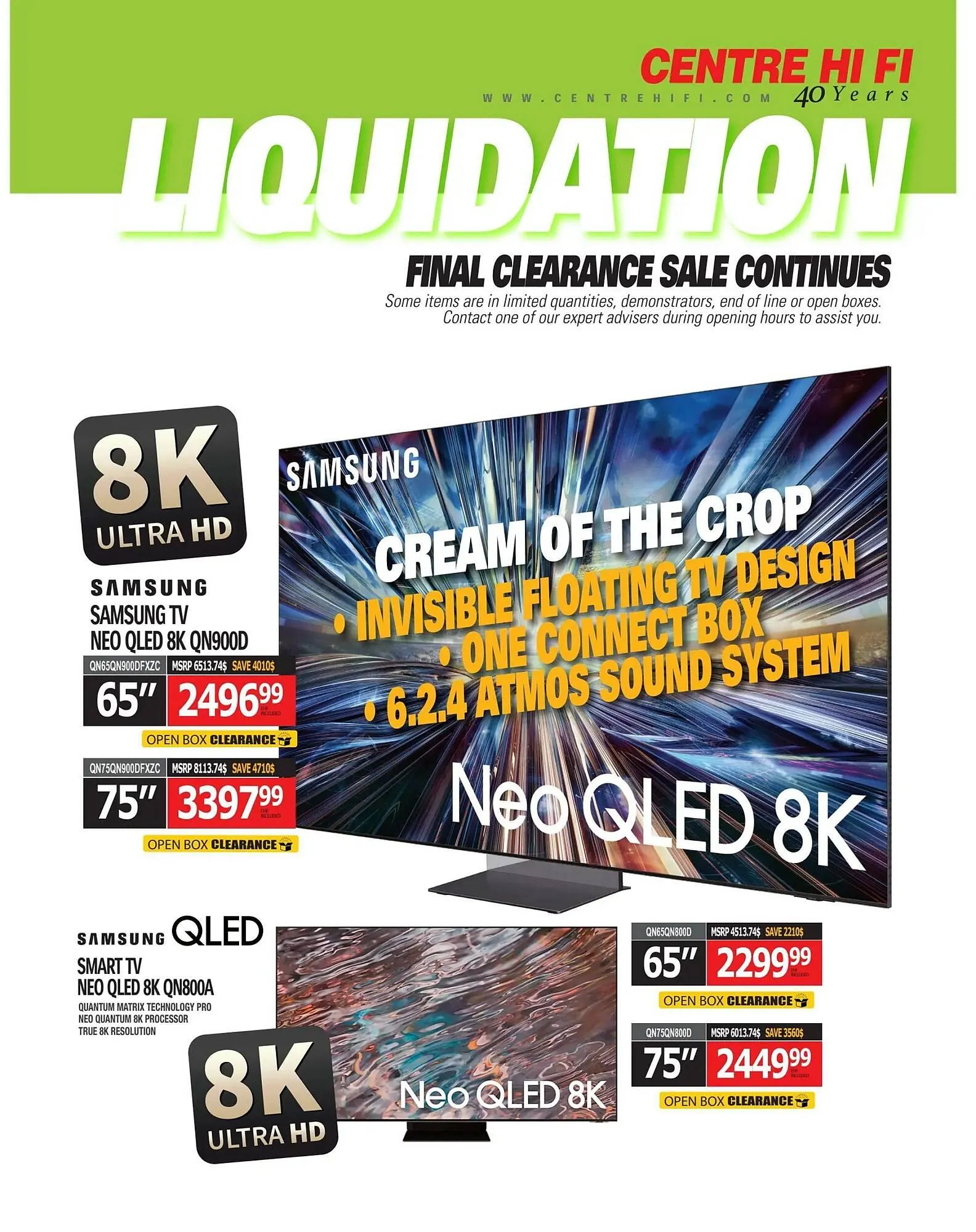 Centre Hi-Fi flyer from October 31 to November 6 2025 - flyer page 71