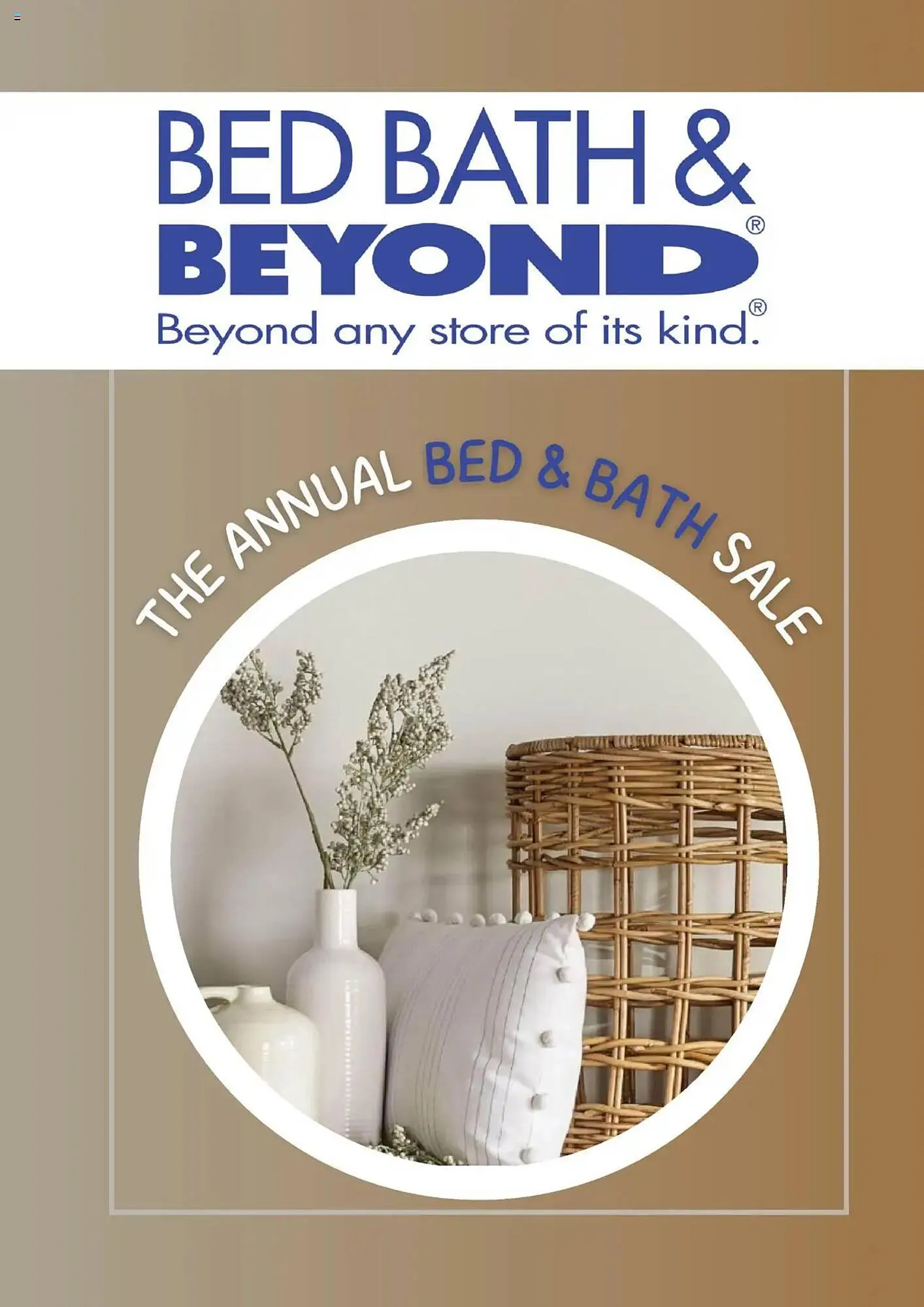 Bed Bath & Beyond flyer from January 24 to February 18 2025 - flyer page 1