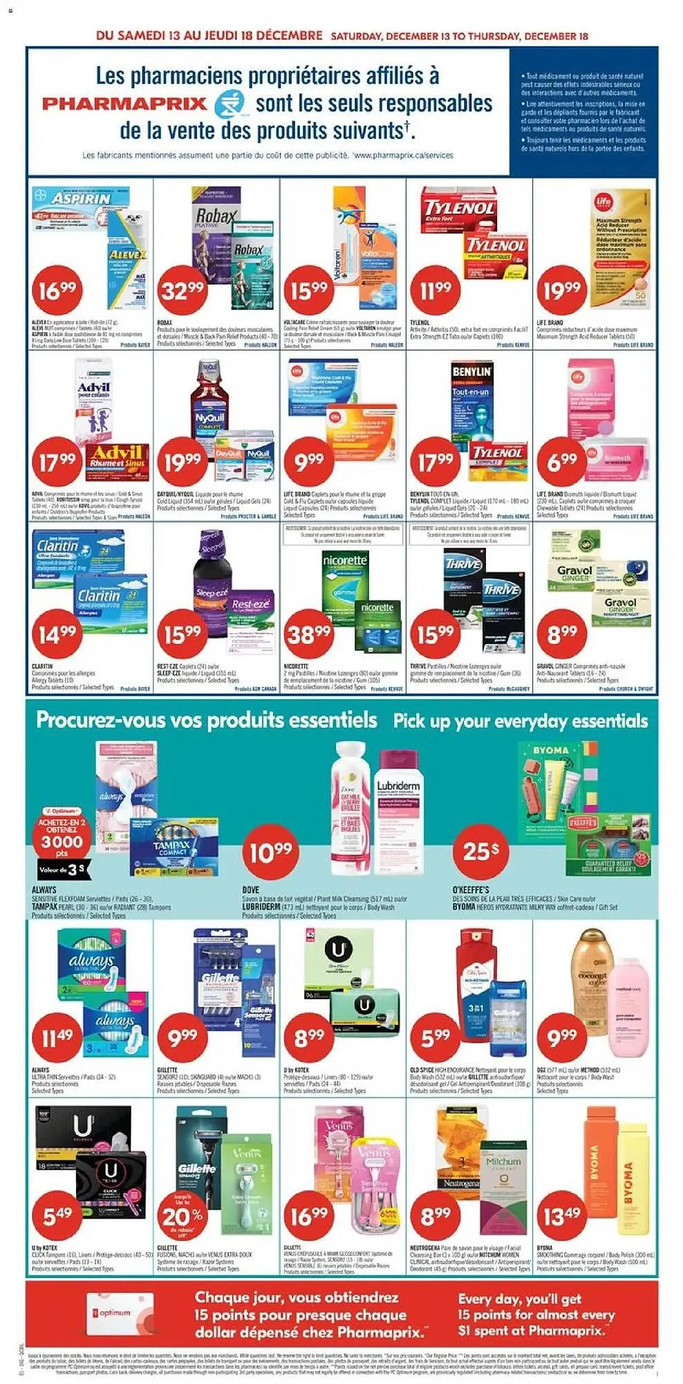 Pharmaprix flyer from December 12 to December 17 2025 - flyer page 4