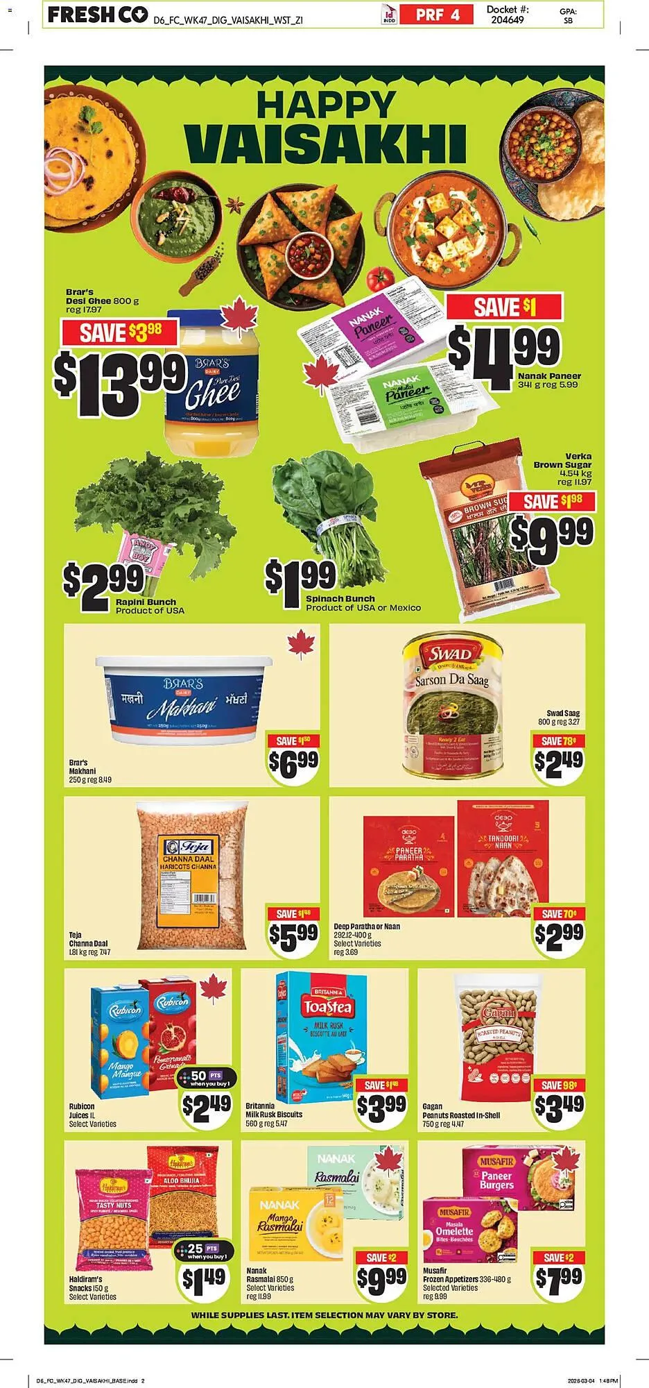 FreshCo flyer from March 19 to March 25 2026 - flyer page 10