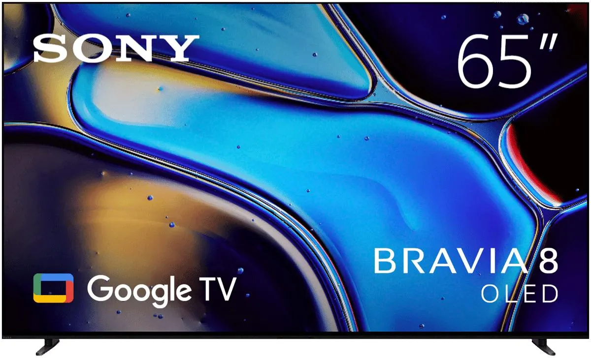 Sony 65" BRAVIA 8 4K OLED Google TV 24
