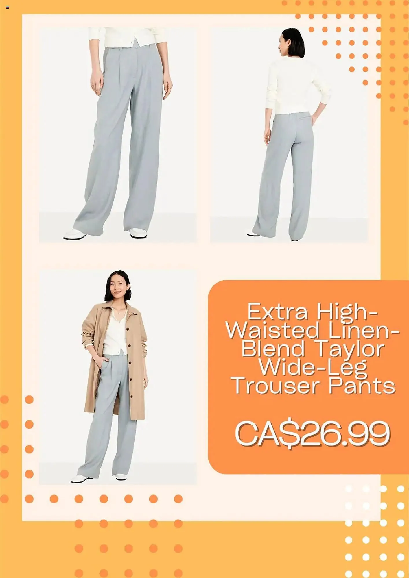 Old Navy flyer from March 31 to April 20 2025 - flyer page 3