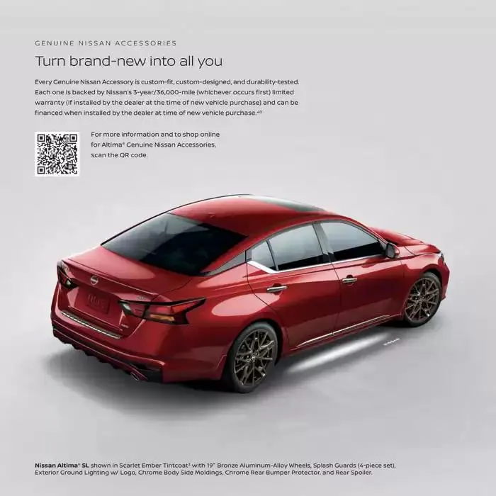 Nissan ALTIMA 2025 from February 20 to February 20 2026 - flyer page 13