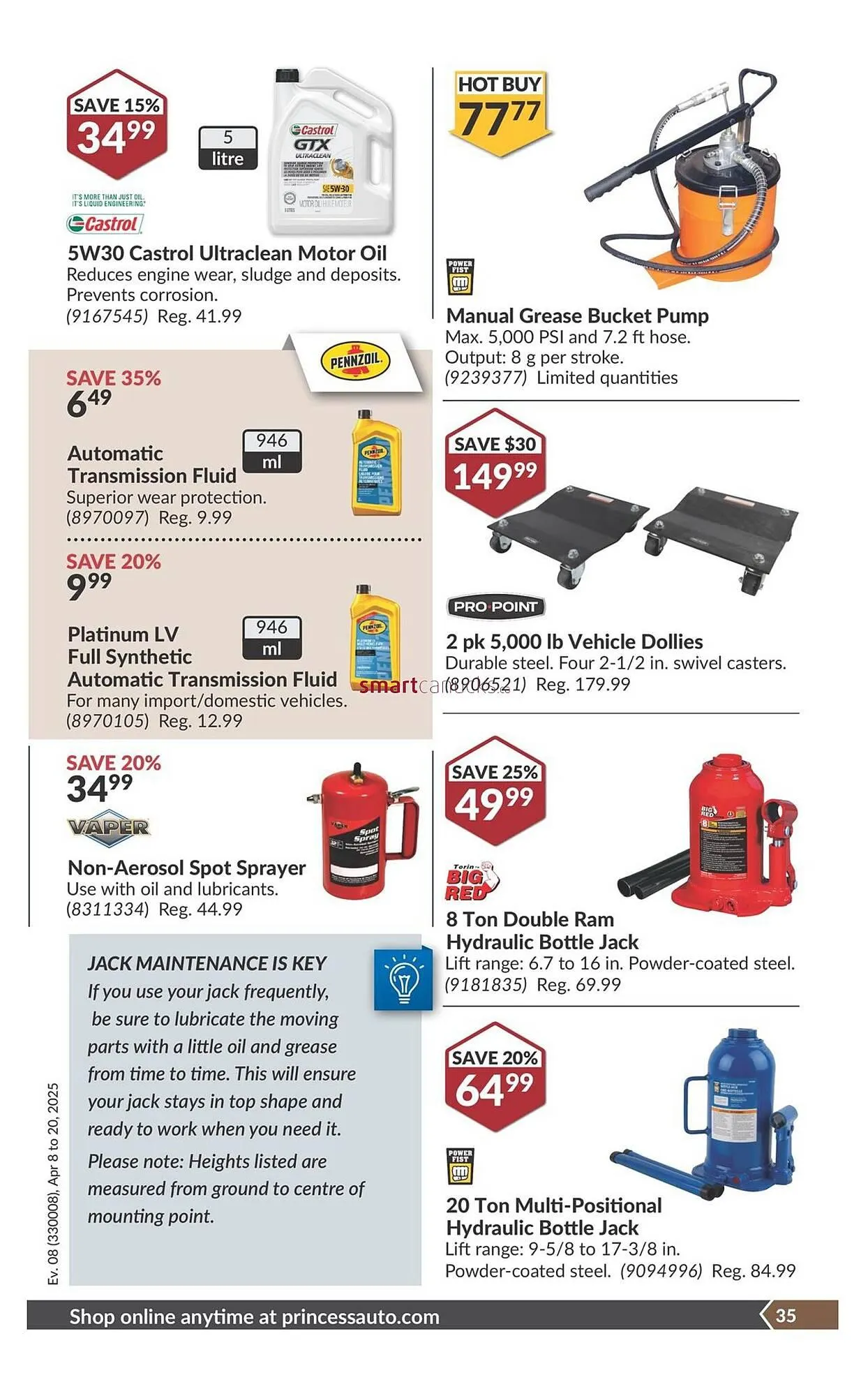 Princess Auto flyer from April 6 to April 12 2025 - flyer page 41