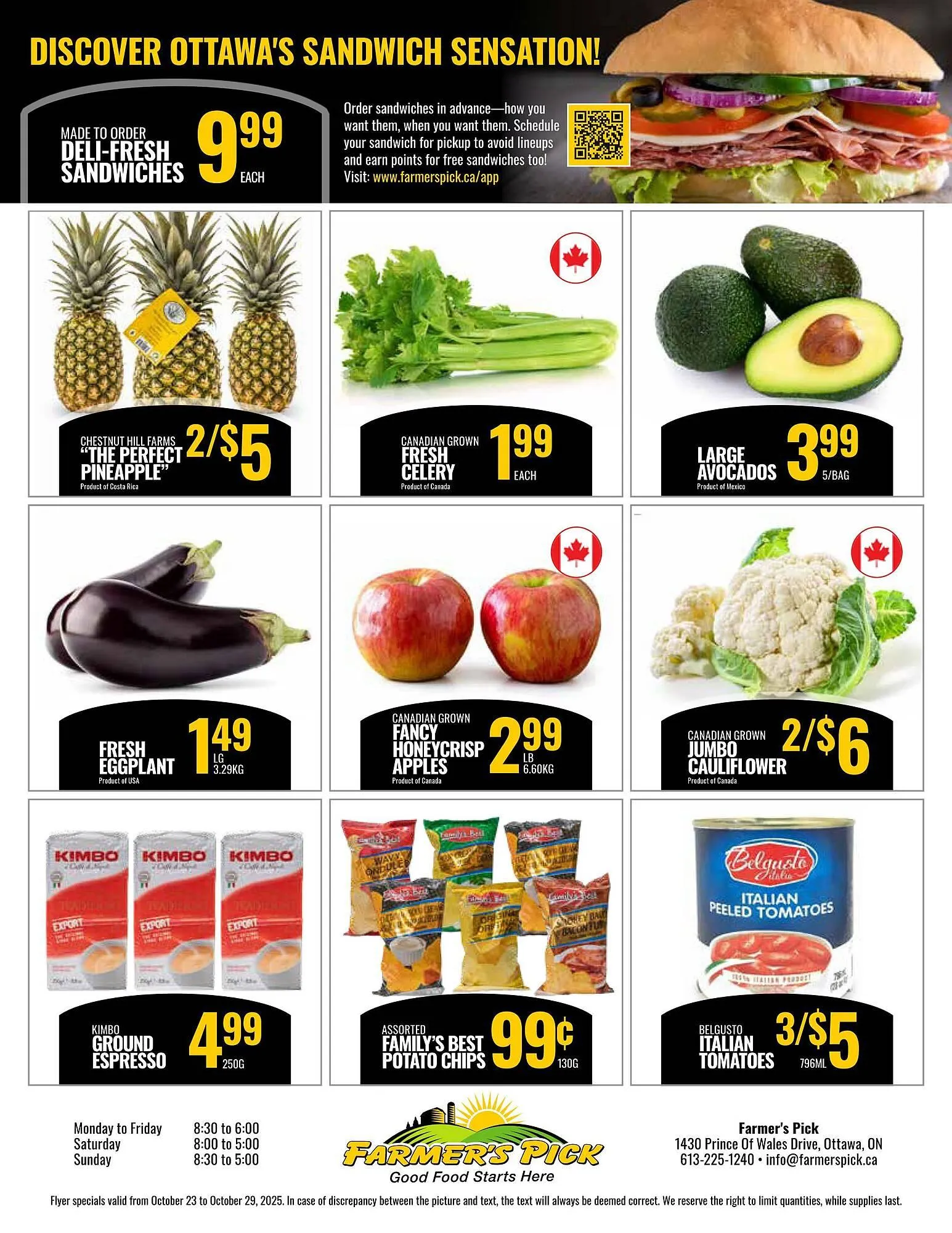 Farmer's Pick flyer from October 23 to October 29 2025 - flyer page 2