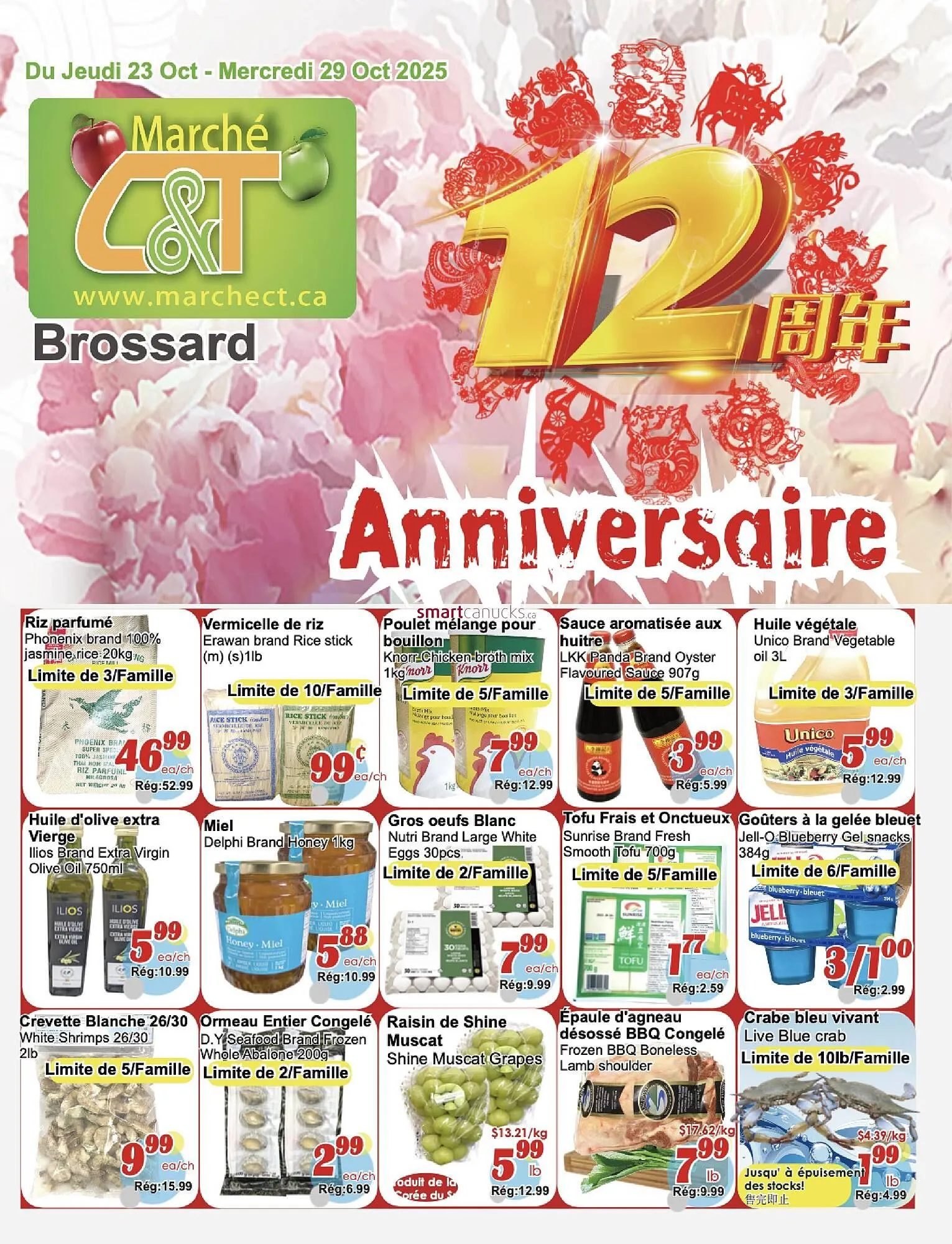 Marche C&T flyer from October 23 to October 29 2025 - flyer page 1