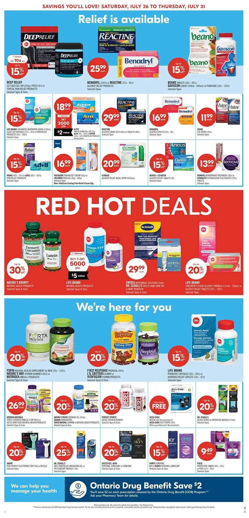 Shoppers Drug Mart flyer from July 24 to July 31 2025 - flyer page 6