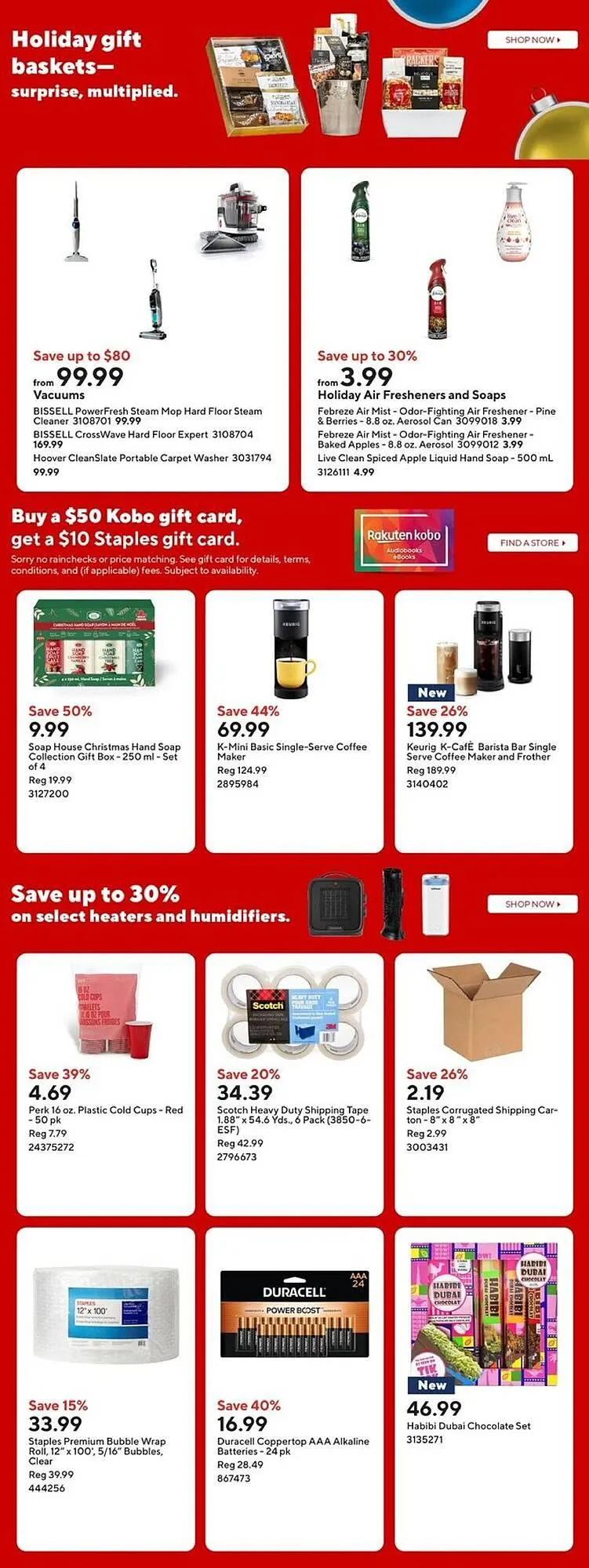 Staples flyer from December 5 to December 25 2025 - flyer page 4