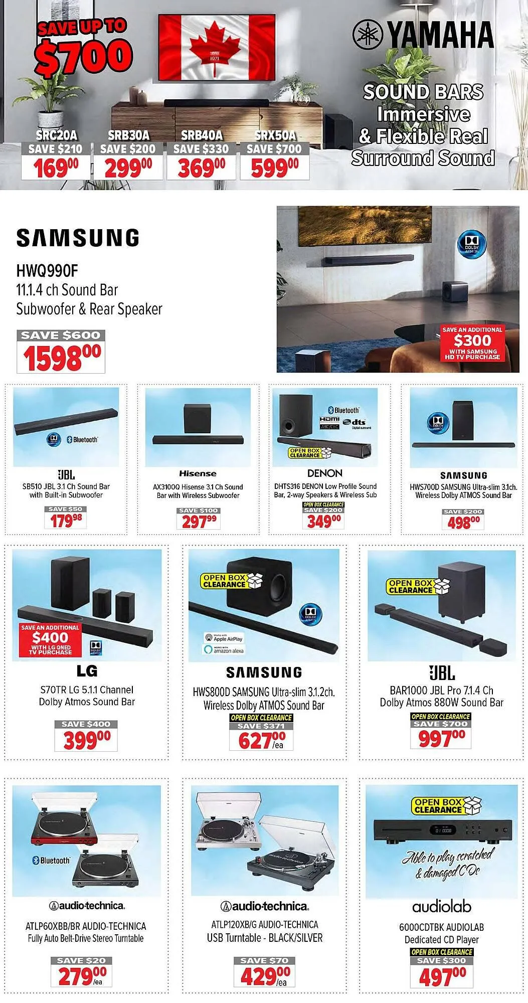 2001 Audio Video flyer from January 9 to January 16 2026 - flyer page 5