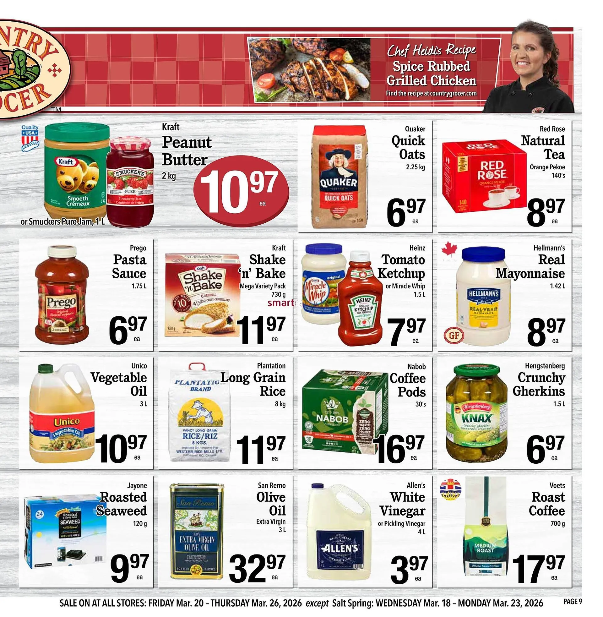 Country Grocer flyer from March 20 to March 26 2026 - flyer page 9