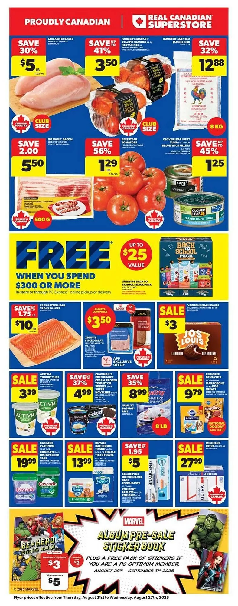 Real Canadian Superstore flyer from August 21 to August 27 2025 - flyer page 2