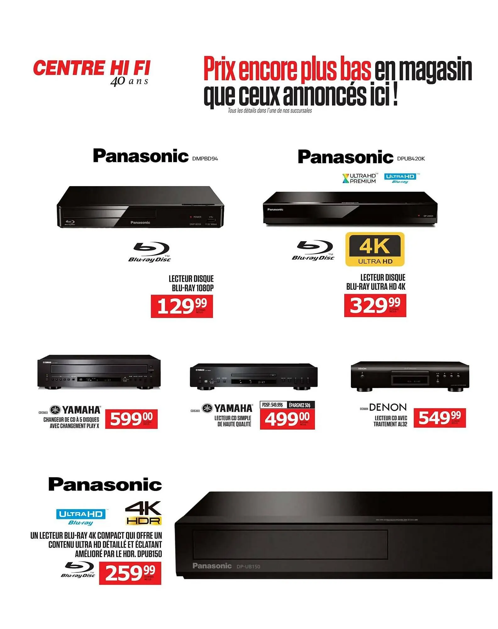 Centre Hi-Fi flyer from October 3 to October 9 2025 - flyer page 41