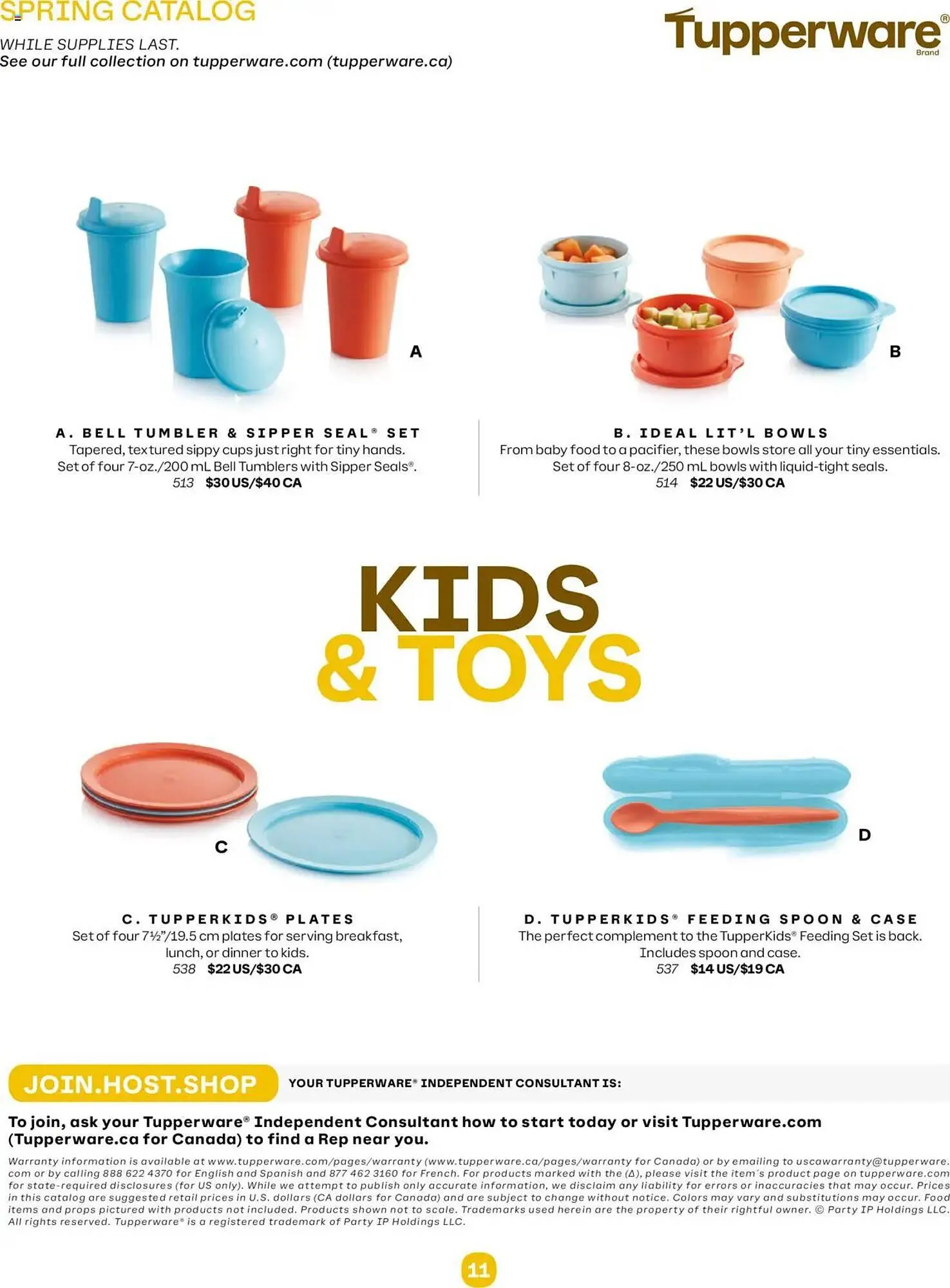 Tupperware flyer from April 1 to June 30 2025 - flyer page 11