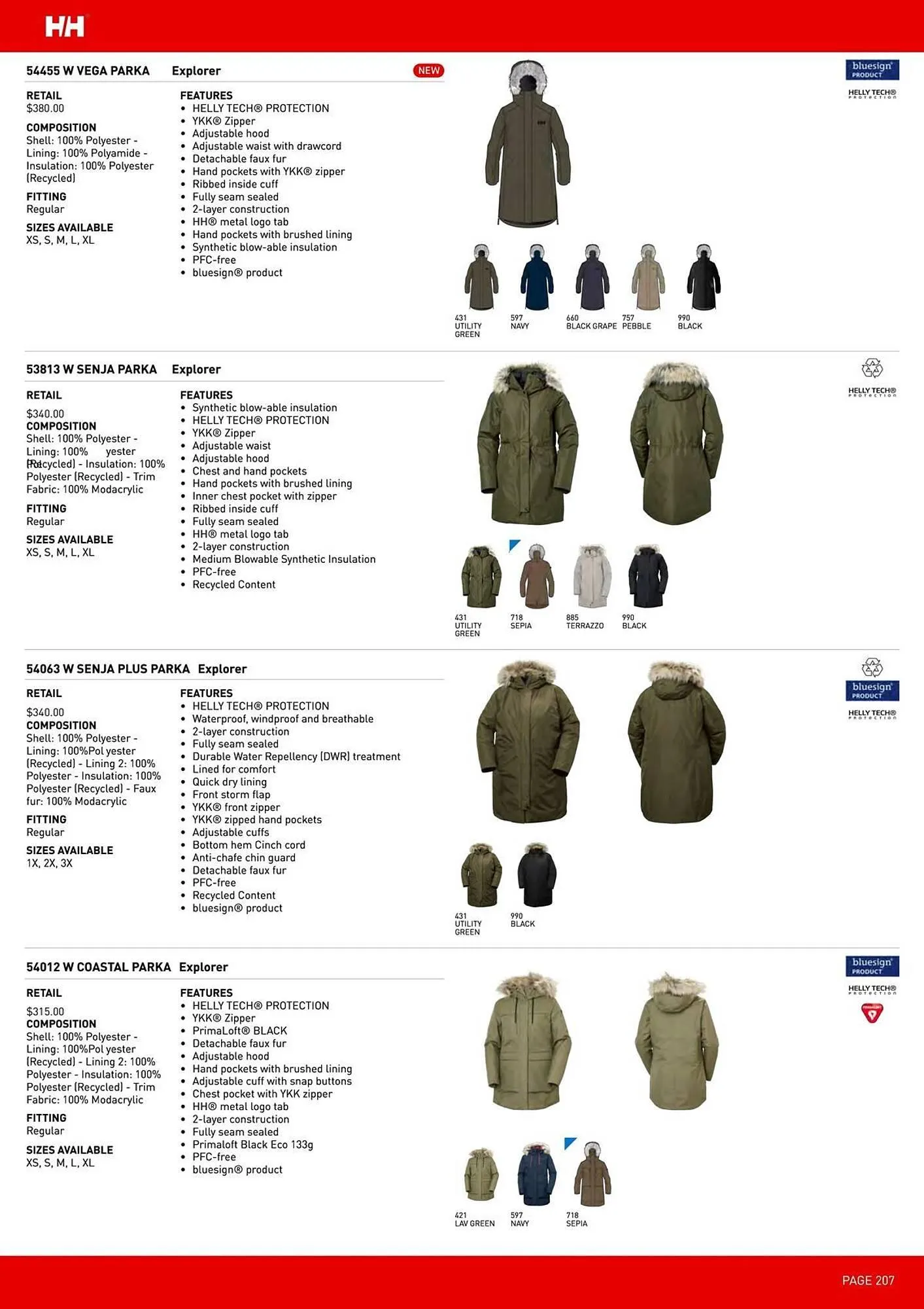 Helly Hansen flyer from September 11 to February 28 2026 - flyer page 207