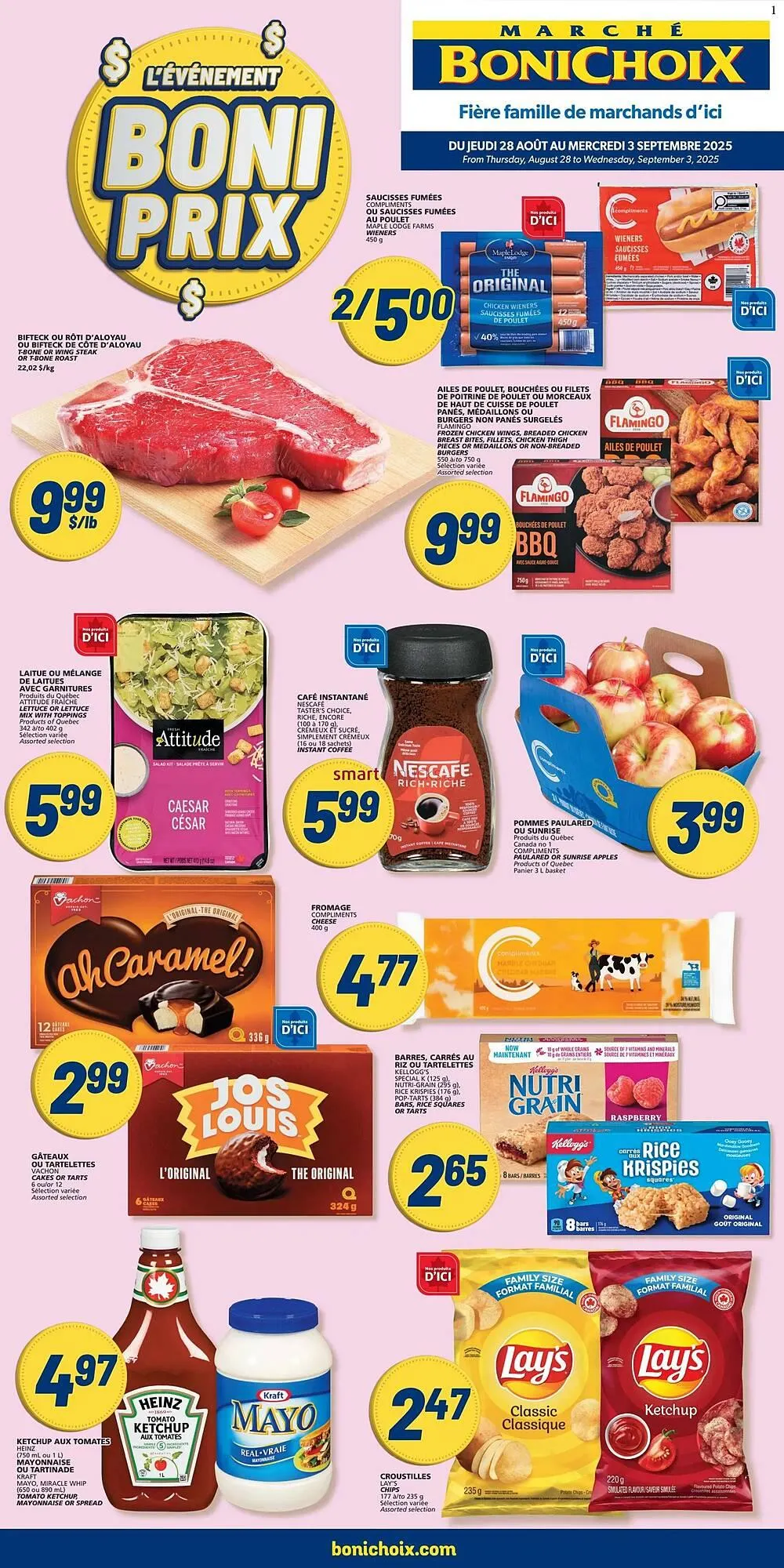 Marché Bonichoix flyer - 1