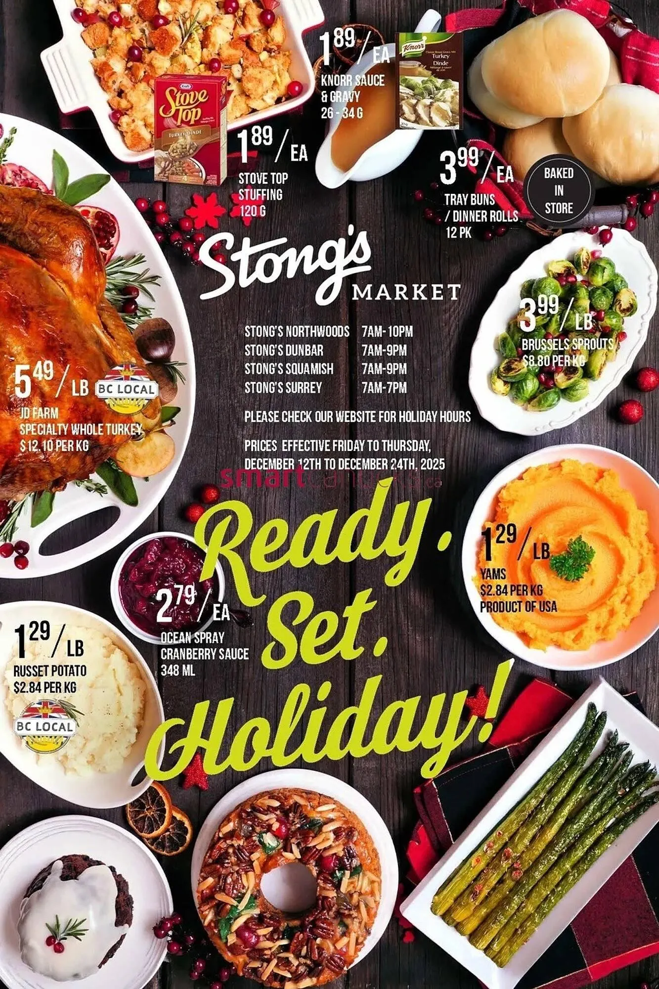 Stong's Market flyer from December 12 to December 24 2025 - flyer page 1