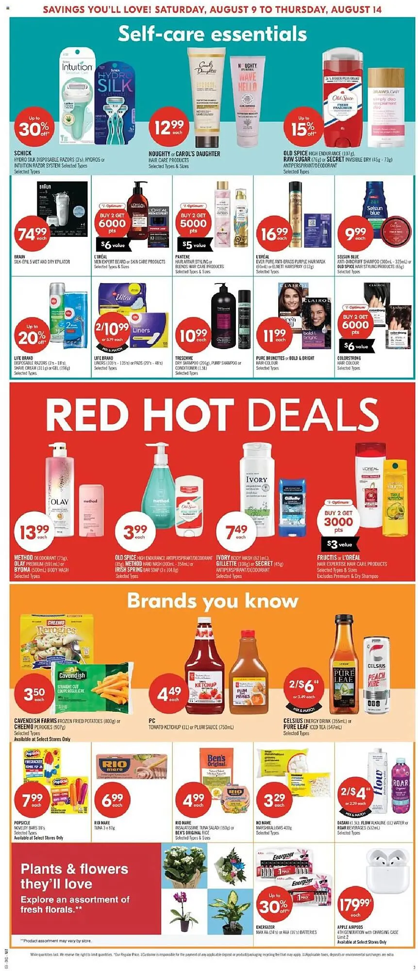Shoppers Drug Mart flyer from August 9 to August 10 2025 - flyer page 17