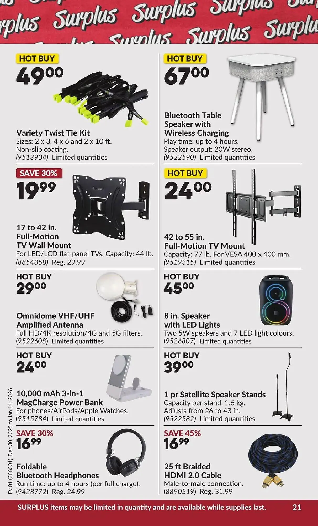 Princess Auto flyer from December 30 to January 11 2026 - flyer page 26