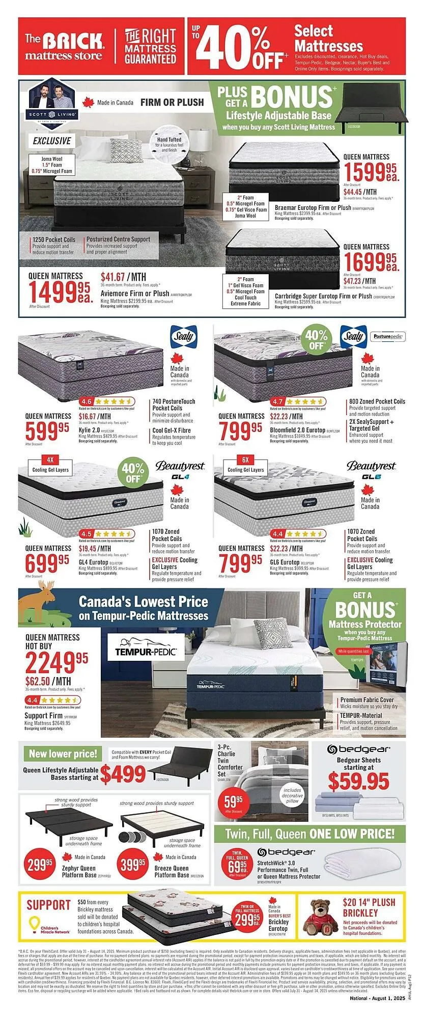 The Brick flyer from July 31 to August 4 2025 - flyer page 15