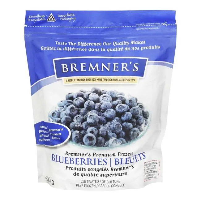 Bremner's - Premium Frozen Blueberries
