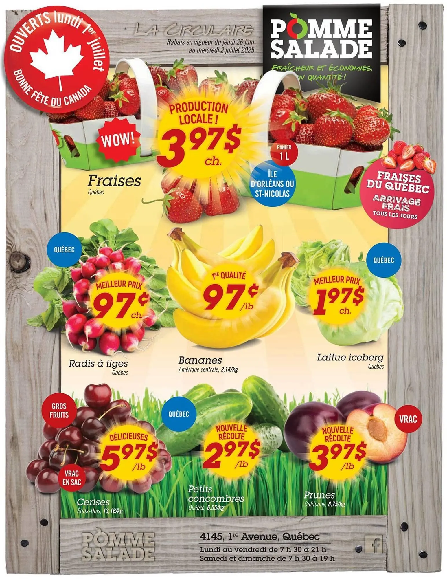 Pomme Salade flyer - 1