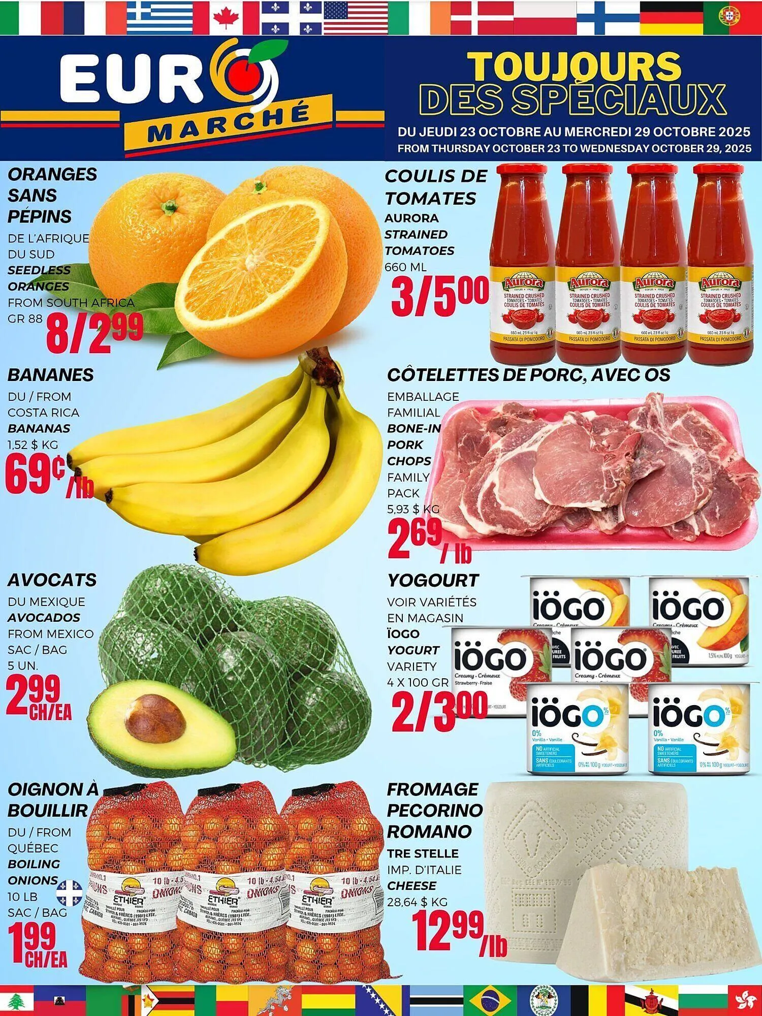 Euromarché flyer from October 23 to October 30 2025 - flyer page 1