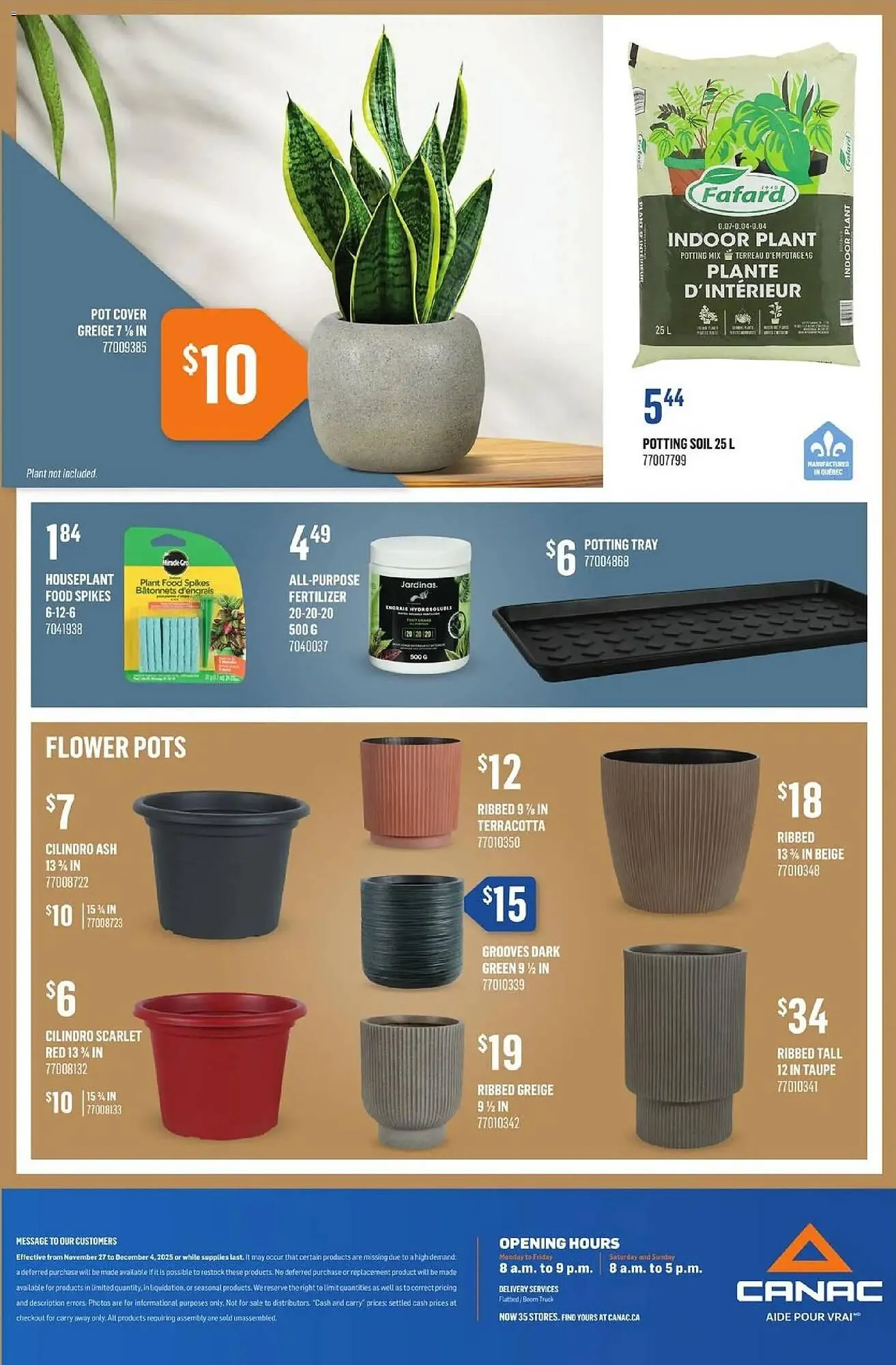 Canac flyer from November 27 to December 4 2025 - flyer page 18