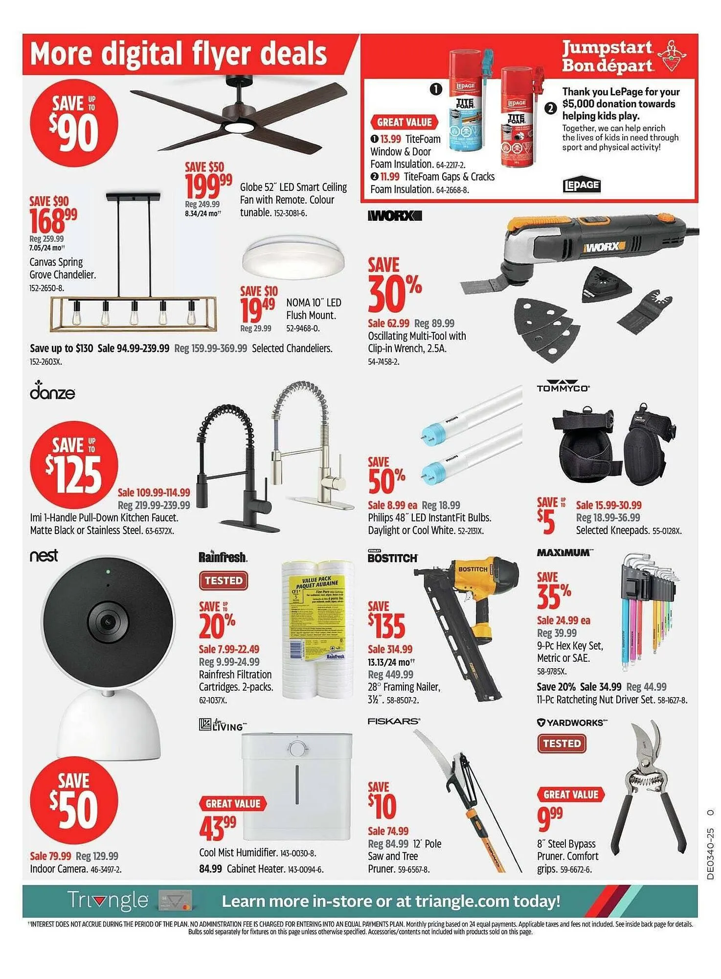 Canadian Tire flyer from September 26 to October 17 2025 - flyer page 10
