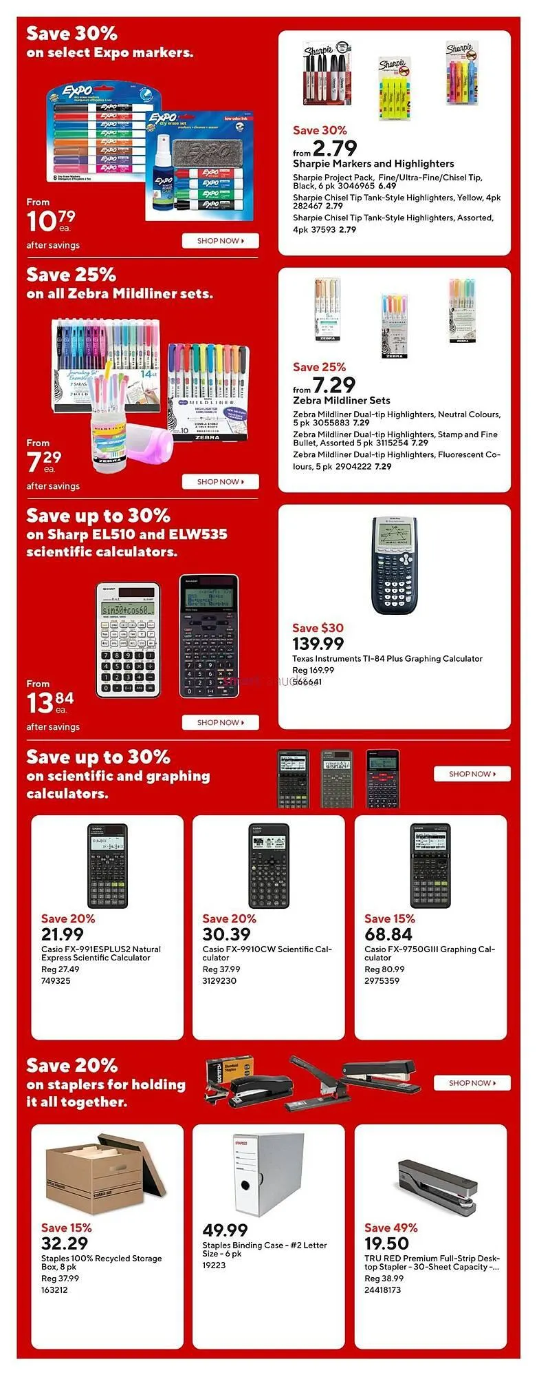 Staples flyer from January 30 to February 5 2026 - flyer page 14