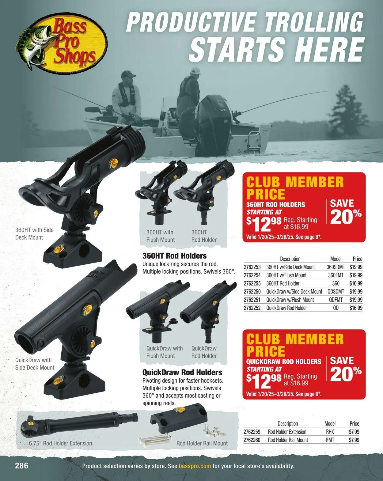 Bass Pro Current flyer from April 7 to April 21 2025 - flyer page 286
