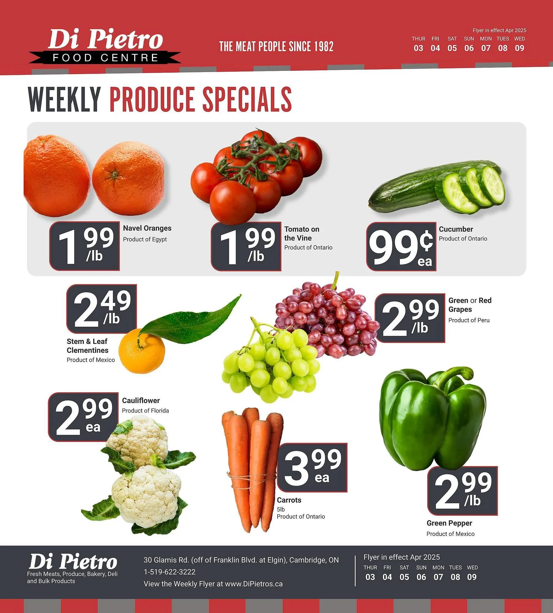 Di Pietro flyer from April 3 to April 9 2025 - flyer page 5