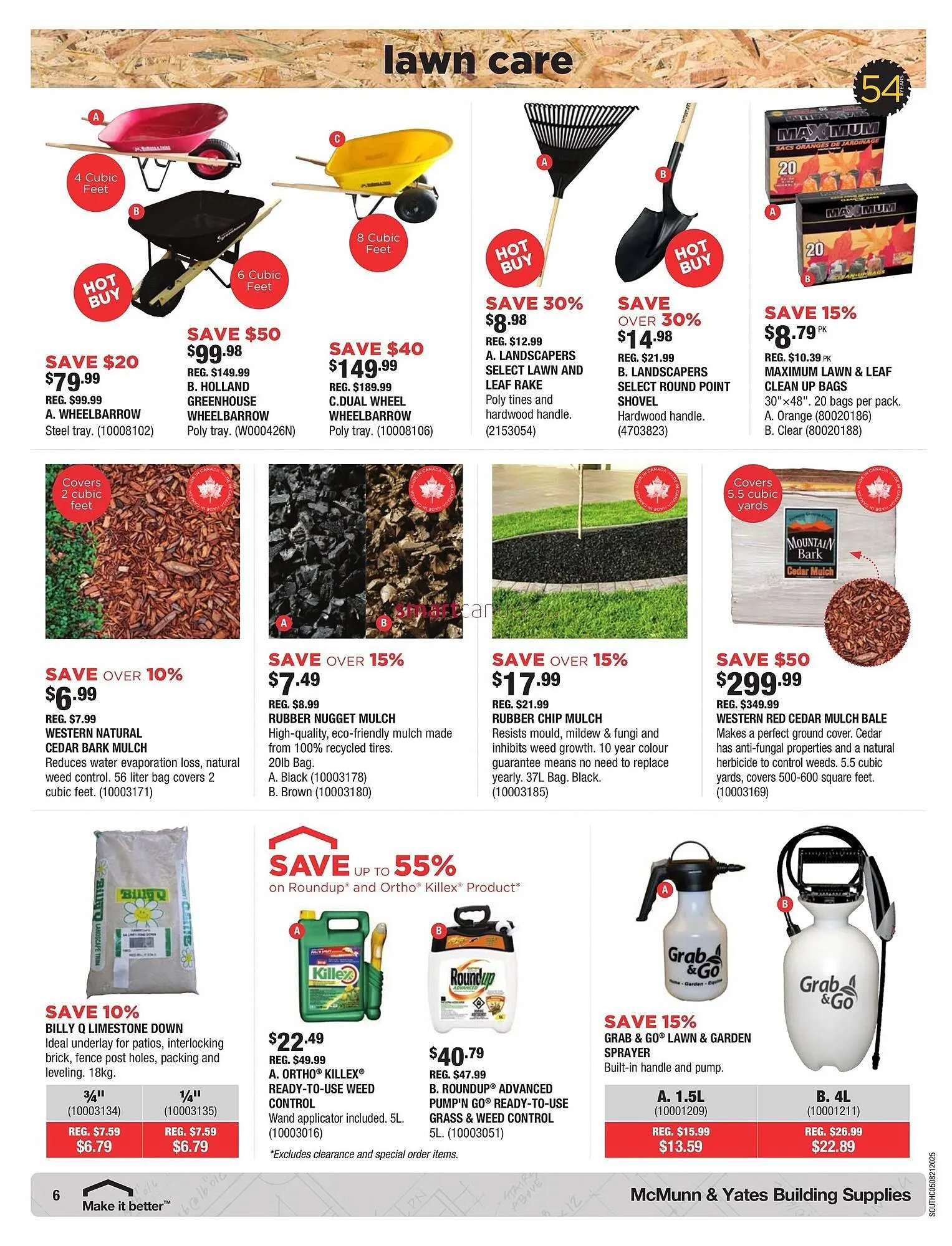 McMunn & Yates Building Supplies flyer from May 7 to May 13 2025 - flyer page 6
