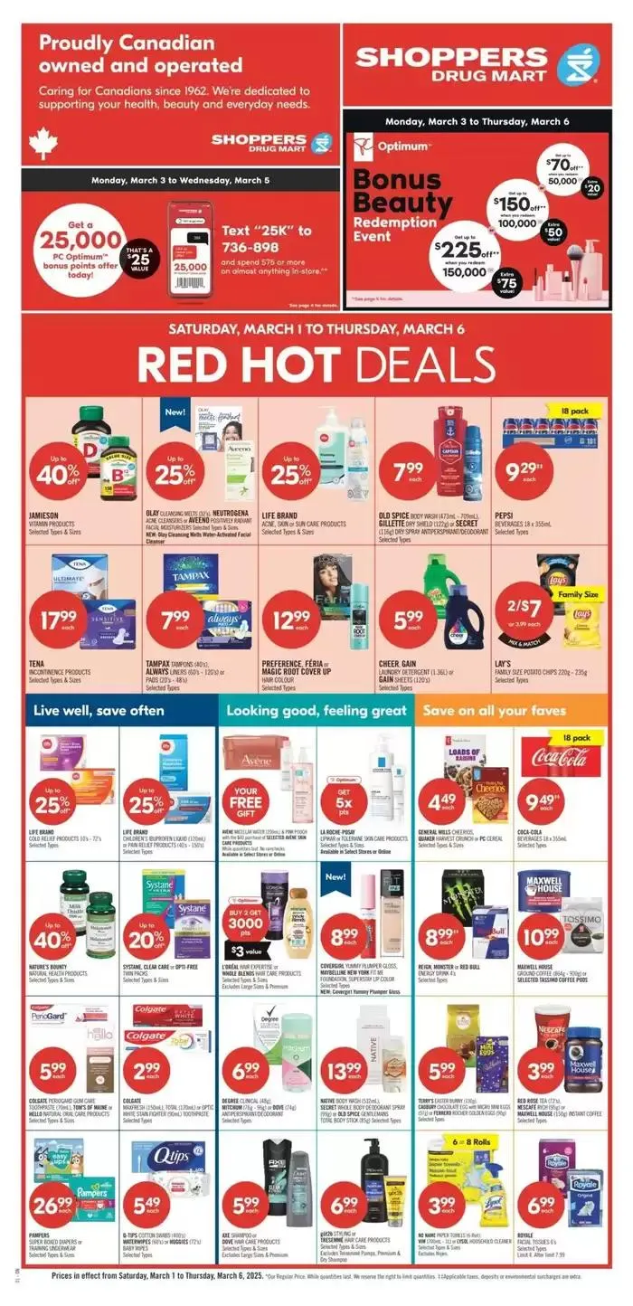 Top offers for smart savers from March 1 to March 6 2025 - flyer page 3