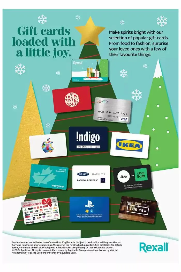 Rexall FSIHoliday2024 from November 15 to December 24 2024 - flyer page 32